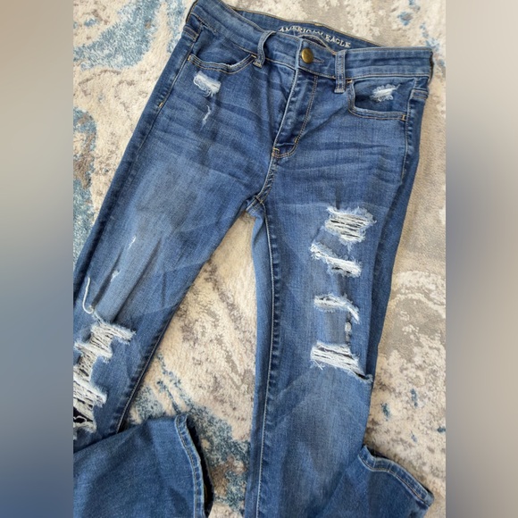 Anerican Eagle Hi-Rise Jeggings Size 4R - Picture 2 of 5